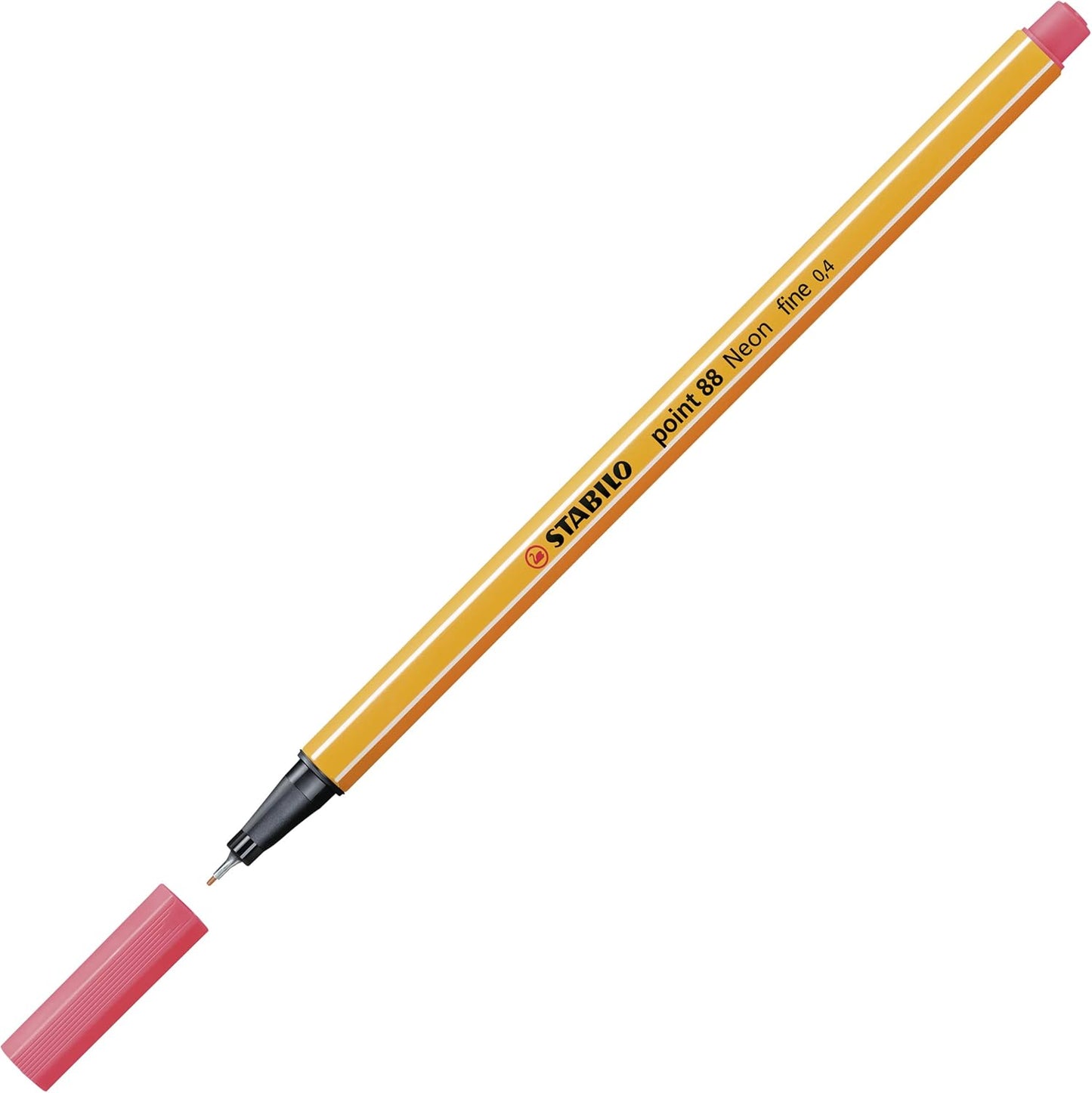Fineliner - STABILO Point 88 - Pack of 10 - Red