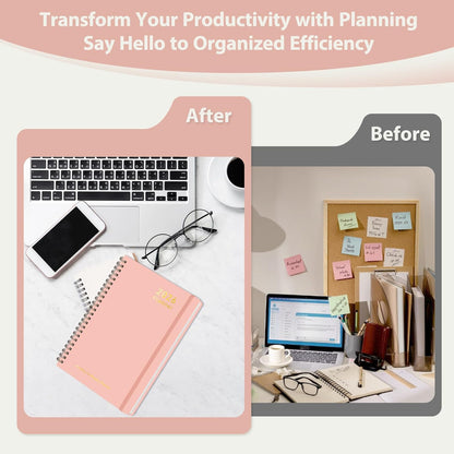 Planner 2026-2027, Weekly and Monthly Academic Year Calendar Planner, July 2026 - June 2027, Daily Agenda Book for Office School Supplies, A5(6.3'' x 8.5'')