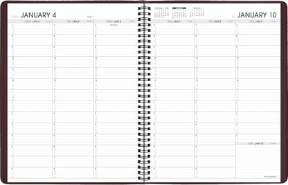 AT-A-GLANCE 2026 Appointment Book Planner, Weekly, 8-1/4" x 11", Large, Black (709500526)