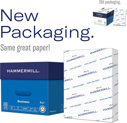 Hammermill Printer Paper, 20 lb Copy Paper, 8.5 x 11-3 Ream (1,500 Sheets) - 92 Bright, Made in the USA