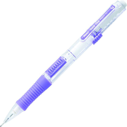 Pentel Quick Click Mechanical Pencil, (0.7mm), Medium, Black Barrel, Box of 12 Pencils (PD217A)