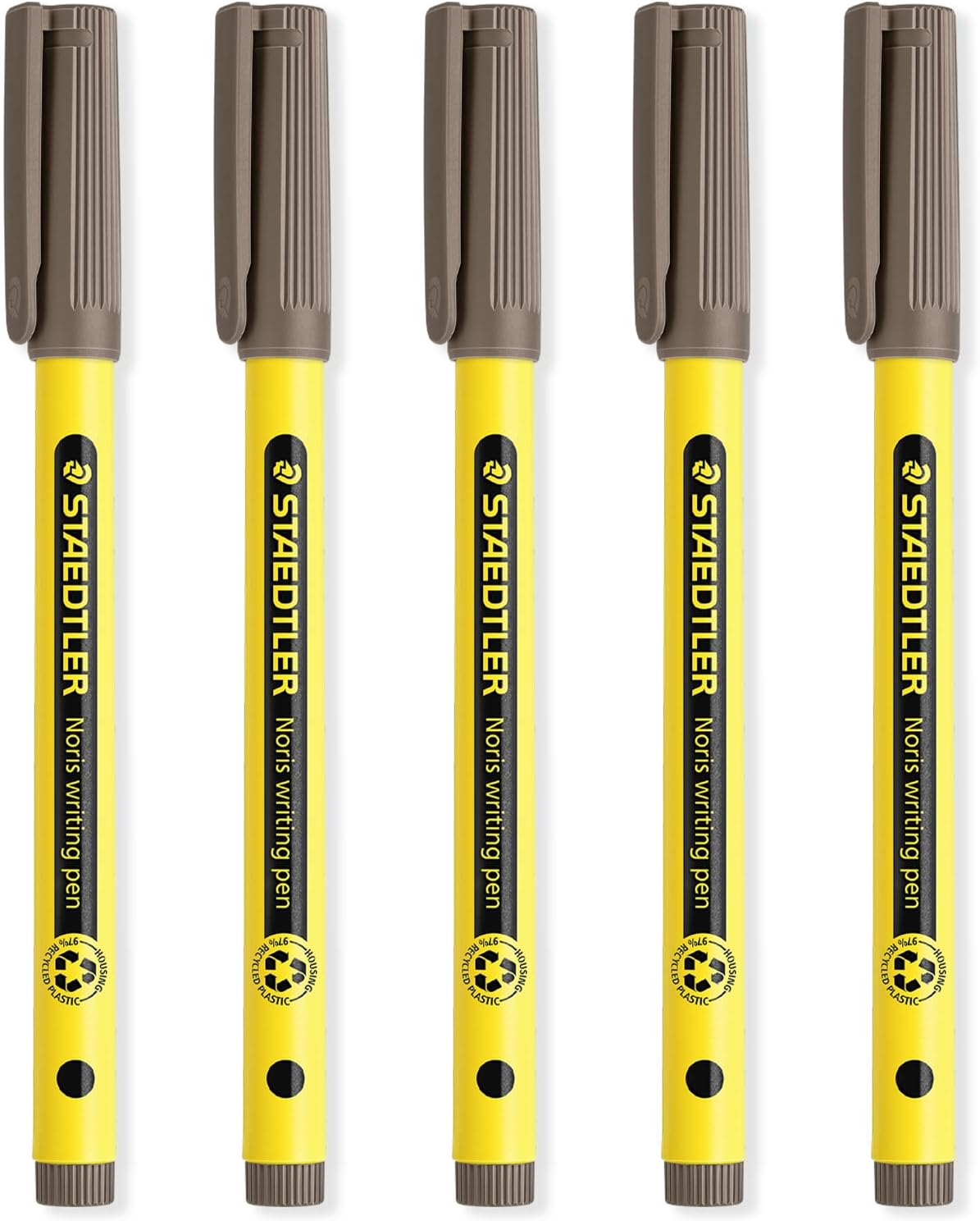 STAEDTLER 307 Noris Writing Pen - Handwriting Pens - 0.6mm Line Width - Ideal for School, Work, Office, etc (Blue)