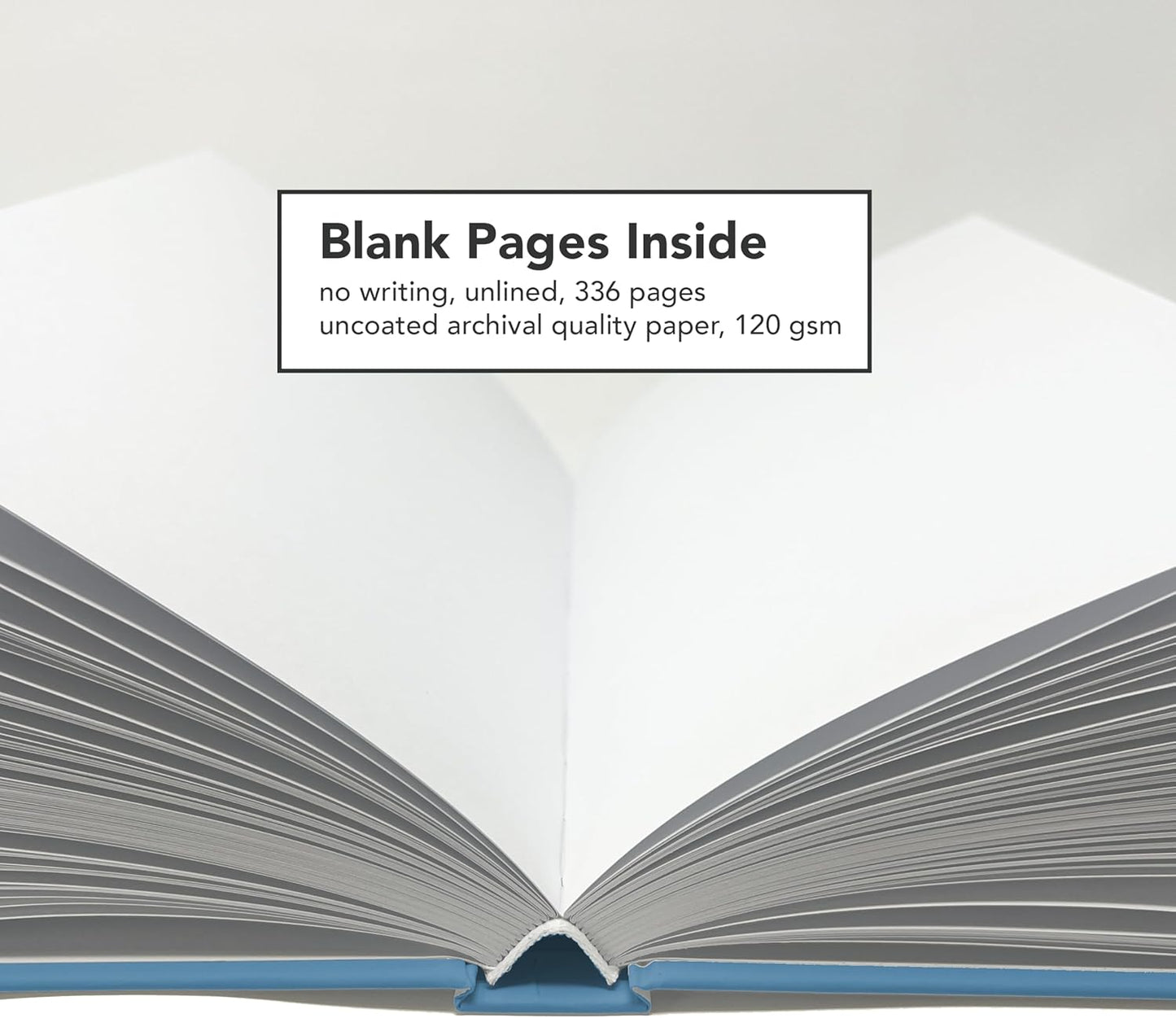 CovoBook™ Blank Hardcover | Premium Sketchbook Journal Guest Book | Photo Prop Home Decor (Black, Size 9)