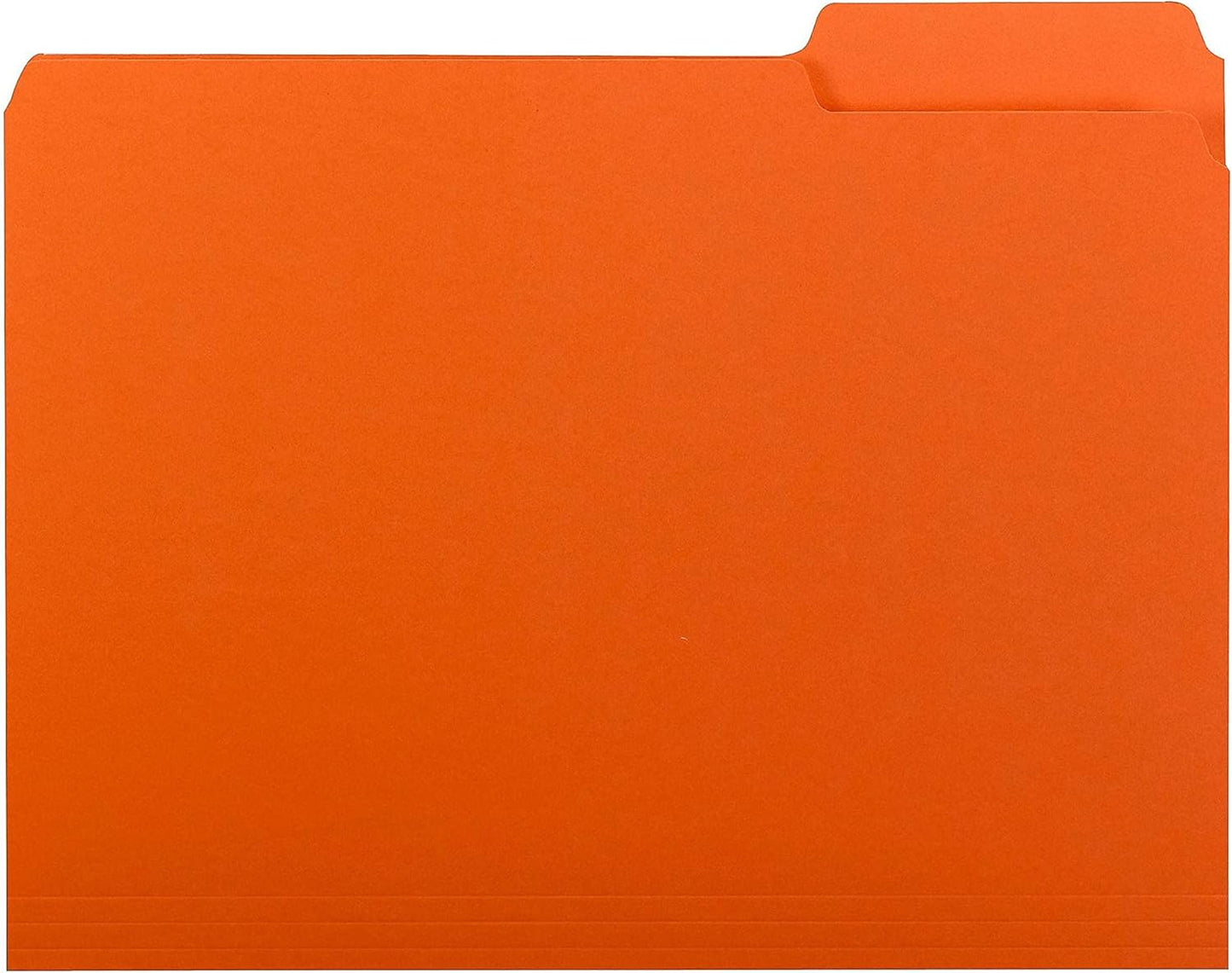 Smead Interior File Folder, 1/3-Cut Tab, Letter Size, Aqua, 100 per Box, Expandable File Folders for Filing Cabinet