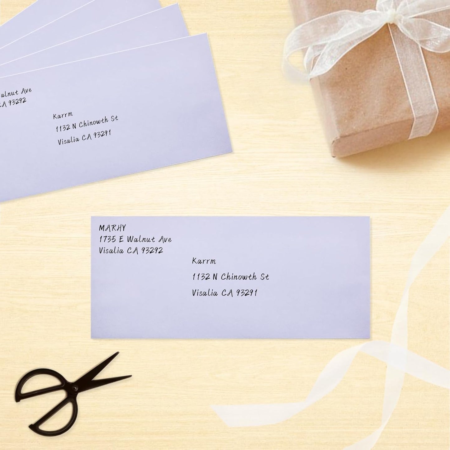50 Pack #10 Business Envelopes, Sage Green Standard Envelopes Self Seal, Letter Size Mailing Envelopes for Checks Letters Invoices Statements Birthday Graduation Wedding, 4 1/8 x 9 1/2 Inch