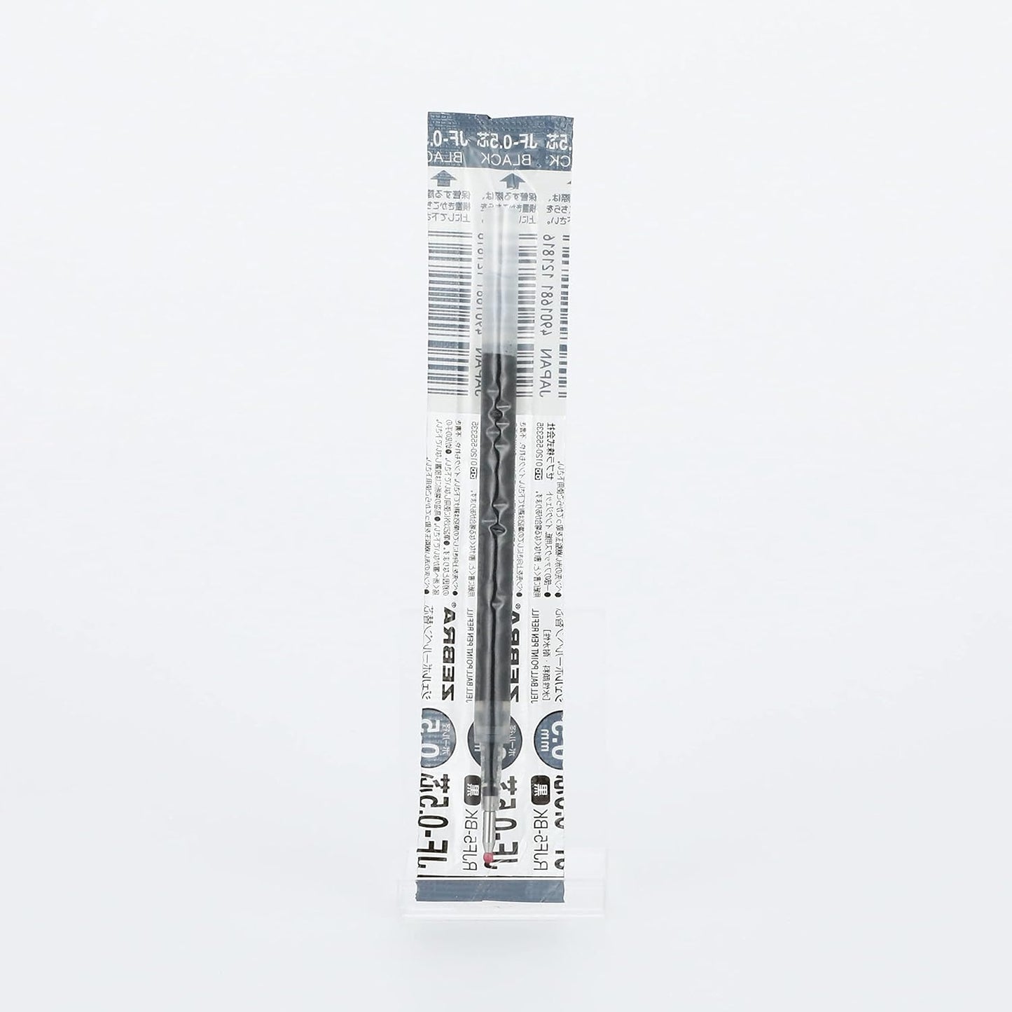 Zebra B-RJF3-BK Gel Ballpoint Pen Refill, Sarasa, JF-0.3 Lead, Black, 10 Count