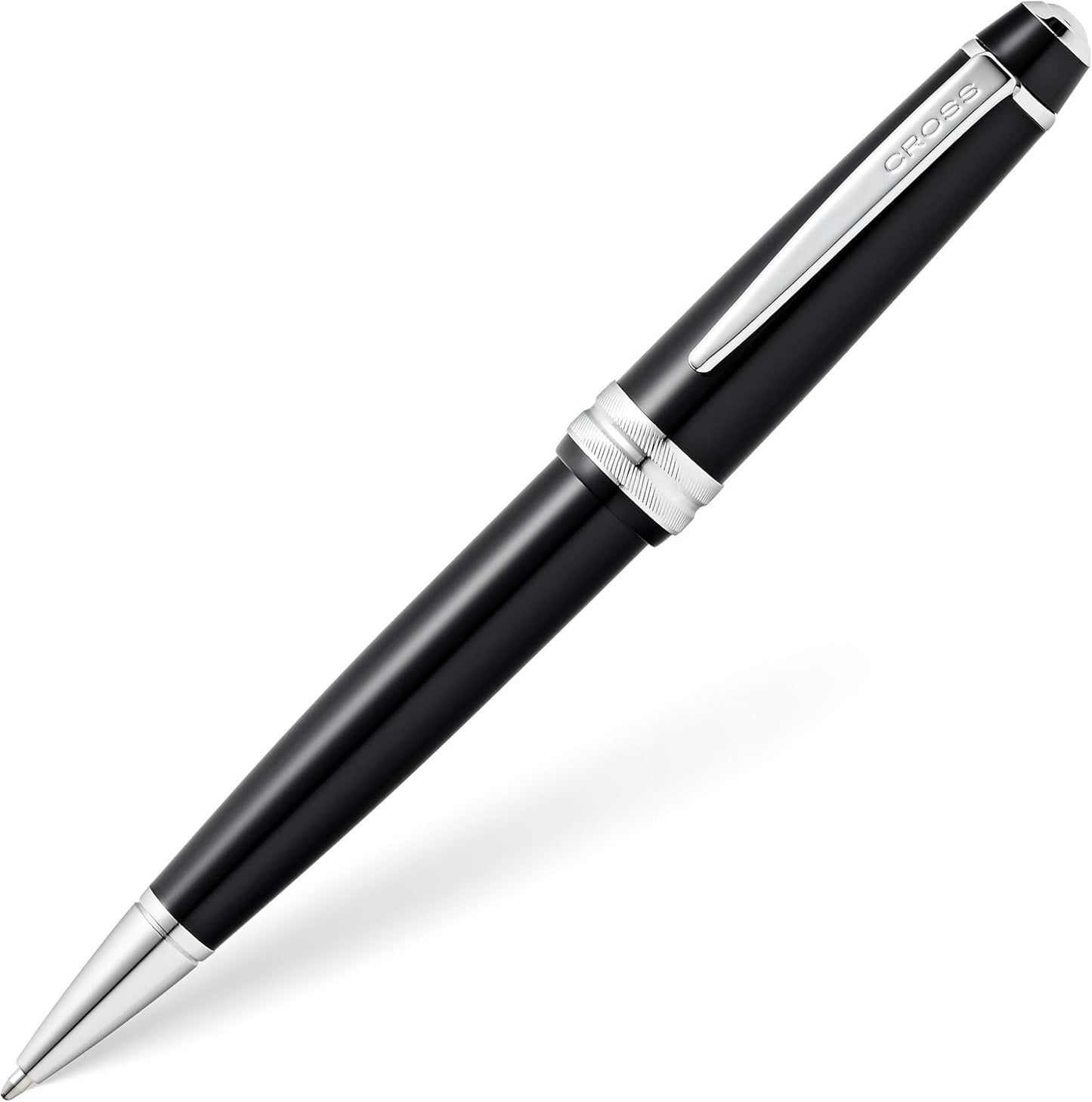 Cross Bailey Light Refillable Ballpoint Pen Presented in a Everyday Gift Box - Medium Point, Black Ink, Polished Green