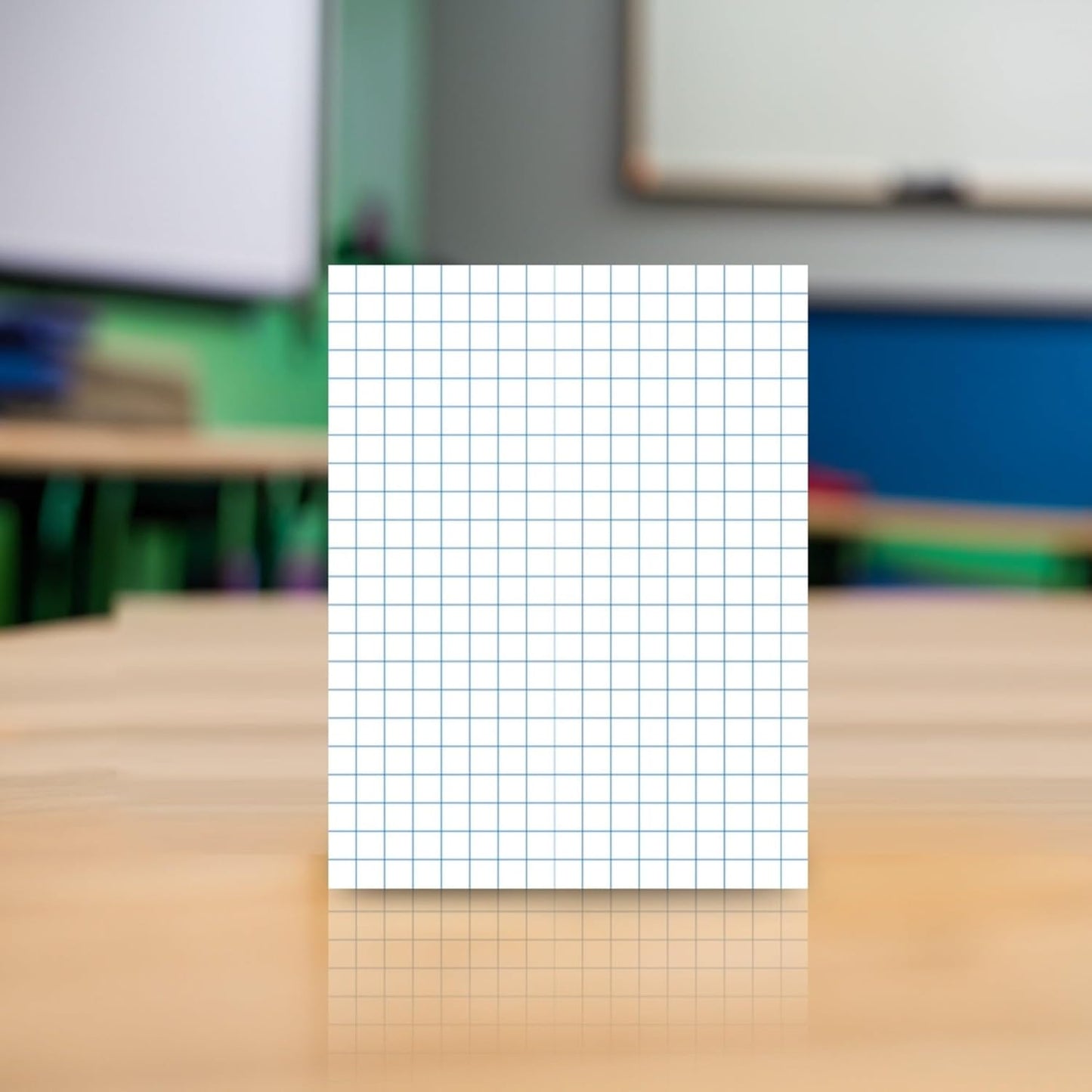School Smart Double Sided Graph Paper, 8-1/2 x 11 Inches, 1/2 Inch Rule, White, Pack of 500 - 085279