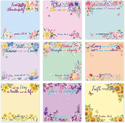 Vital Signs Sticky Notes Gifts, 9 Pack Vitals Notepad 3x3 Inch, Nurse Daily Monitoring Post Memo Pads, Patient Health Checklist Self-Stick Notes Office Hospital Supplies (450 Sheets)