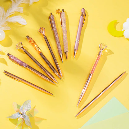20 Pieces Ballpoint Pen Refills Black Ink 1.0mm Medium Point Smooth Writing Replacement Gel Ink Refills for Retractable Ballpoint Pen School Office Supplies