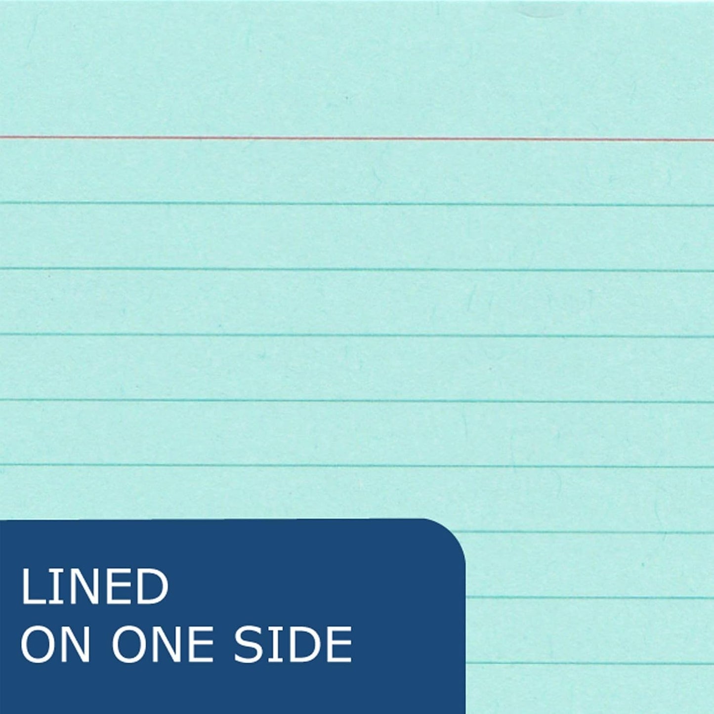 Roaring Spring Mini Index Cards 3"x2.5", 200 Count, 100# White Single Sided Ruled Paper, In Convent Tray Holder, Blank on Back (Pack of 1)