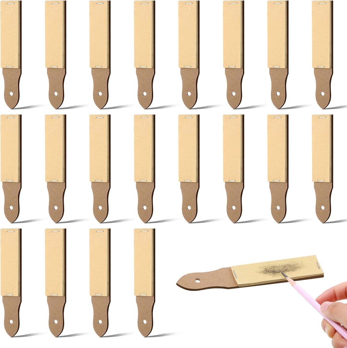 Sandpaper Sharpener Sketch Sandpaper Pencil Sharpeners for Artists Charcoal Pencil Pointer for Adults Teens Pastel Sticks Drawing Tool (9)