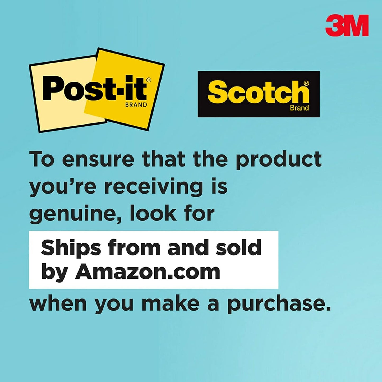 Scotch and Post-it Brand Office Essentials Kit, Business and Teacher Supplies Set with Post-it Super Sticky Notes, Scotch Super Hold Tape, Scotch Magic Tape, Post-it Flags, Sharp Scissors for Office