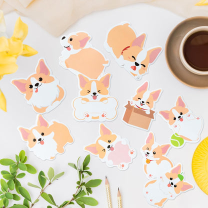Xqumoi 30 Pack Teacher Sticky Notes - Funny Coffee Cup Self Sticky Notepads Writing Memo Pads for Teacher Appreciation Back to School Office Supplies Coffee Lover Gift Party Favors Goodies Bag Fillers