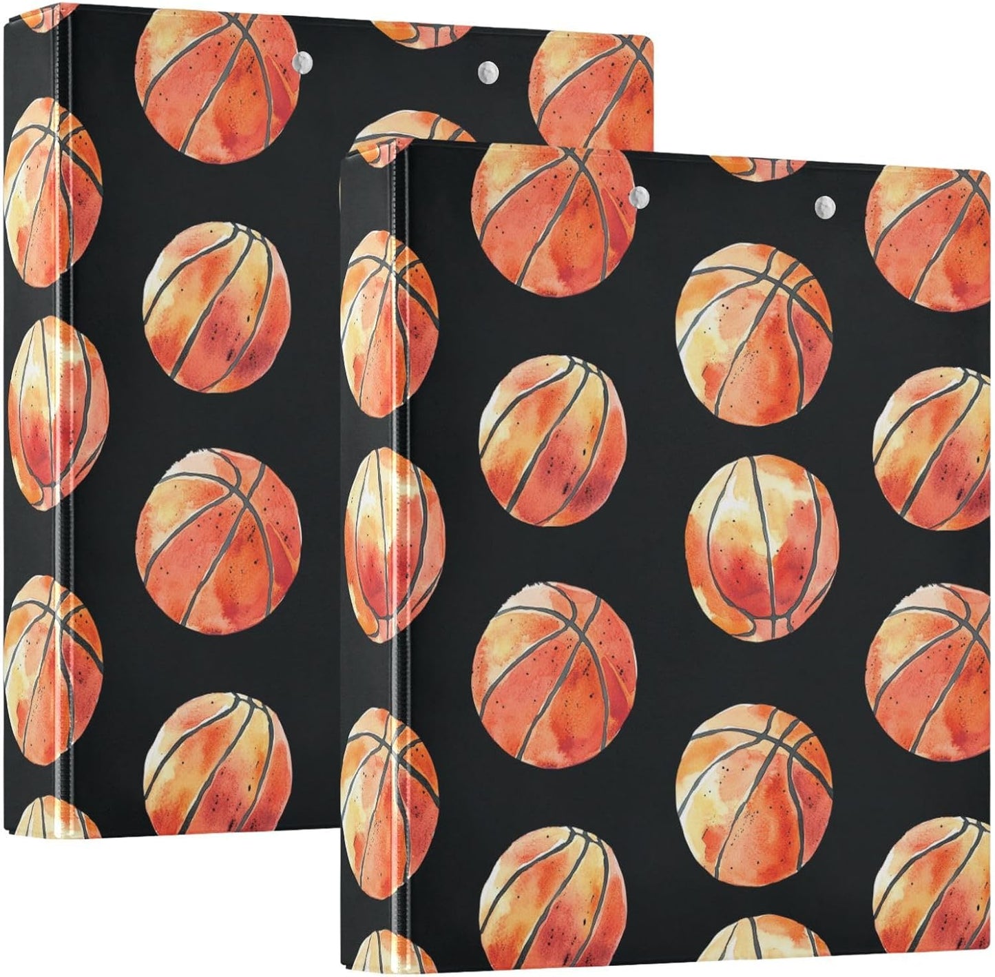 ALAZA Brown Forest Camo Camouflage 3 Ring Binder 1.5 Inch Three Ring Office Binders w/clipboard & 3 Pockets, Hold 200 Sheets, 1 pc