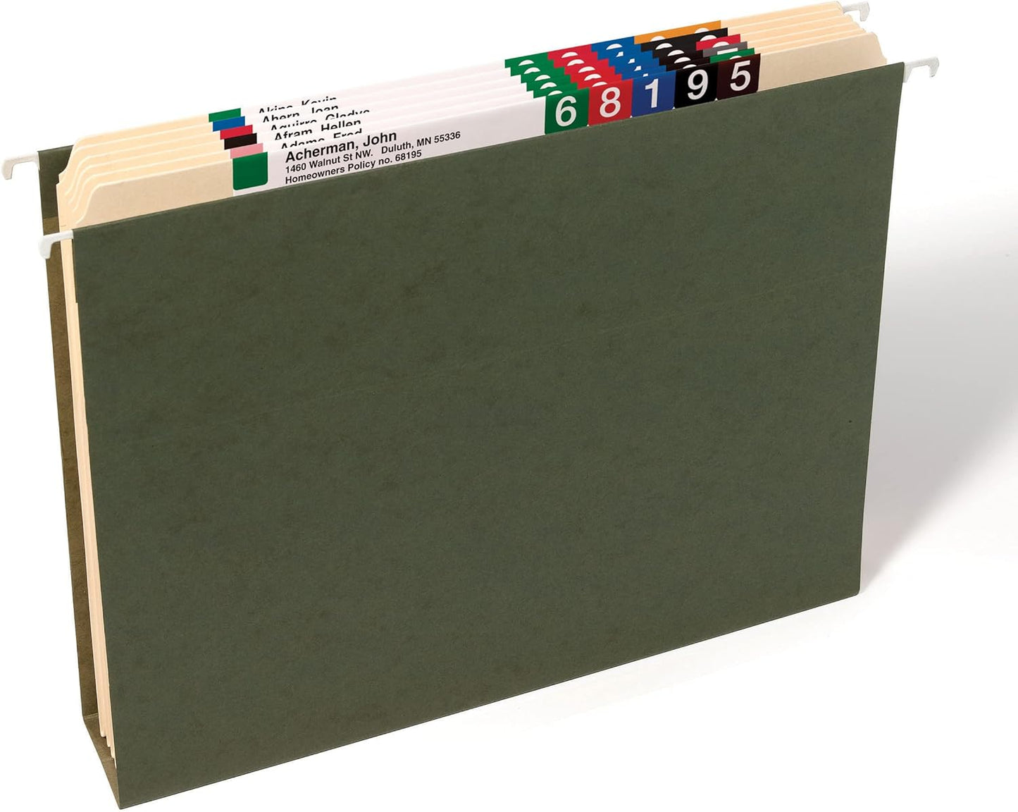 Smead File Folder, Reinforced Straight-Cut Tab (Not Undercut), Letter Size, Manila, 100 per Box (10310)