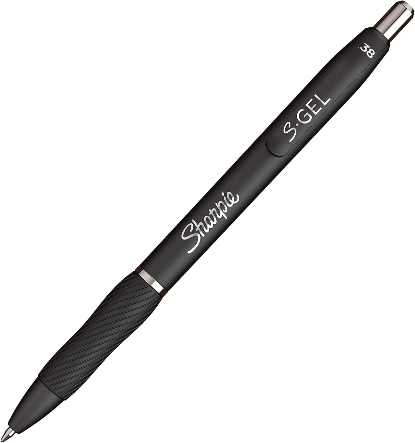 Sharpie S-Gel Pens, Ultra Fine Point (0.38mm), Black Ink, 12 Count - Office Supplies, Writing, Journaling