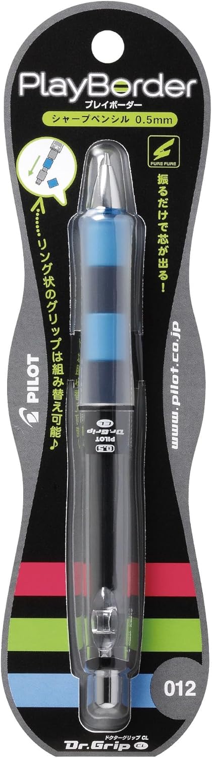 Pilot Mechanical Pencil Dr. Grip CL Play Boader, 0.5mm, Floral Pink (HDGCL-50R-PFP)