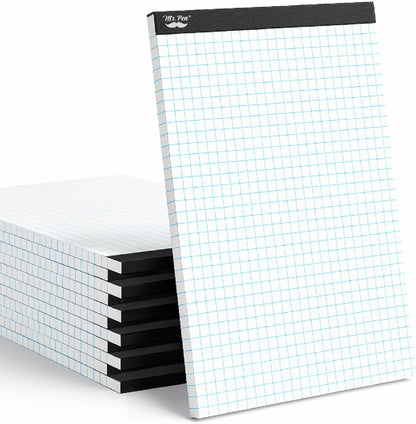 Mr. Pen- Graph Paper, 12 Pack, 55 Sheets/Pack, 8.5"x11", 4x4 (4 Squares Per Inch), Math Graph Paper Pad, Computation Pads Bulk