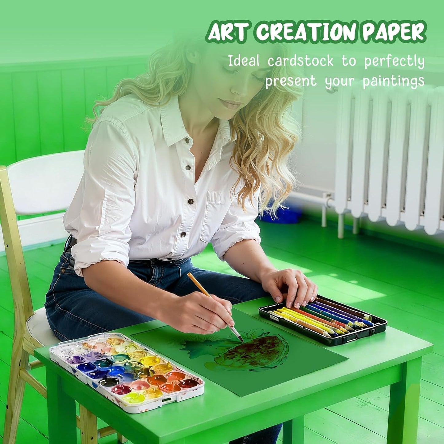 40 Sheets Cream Cardstock Paper 8.5 x 11, Ivory Cardstock Printer Paper 8.5x11, Off White Card Stock Paper 8.5 x 11, 200 GSM Construction Paper for DIY Cards, Greeting Cards, Wedding Invitations