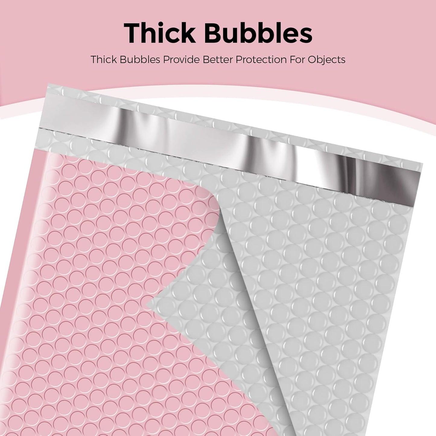 Metronic Bubble Mailers 8.5x12" 40 Pack Black Padded Envelopes Usable Size 8.5 x 11" Strong Adhesion Bubble Envelopes Medium Mailing Envelopes Bubble Padded for Small Business Shipping Books Clothes