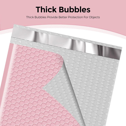 Metronic Bubble Mailers 8.5x12" 40 Pack Black Padded Envelopes Usable Size 8.5 x 11" Strong Adhesion Bubble Envelopes Medium Mailing Envelopes Bubble Padded for Small Business Shipping Books Clothes