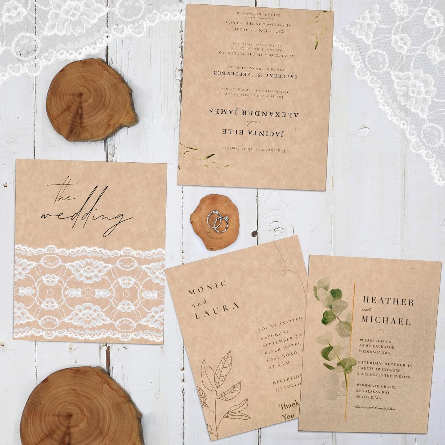 24 Sheets Cream Cardstock 8.5 x 11 Off White Paper, Goefun Ivory Card Stock Printer Paper for Cards Making, Office Printing, Certificate