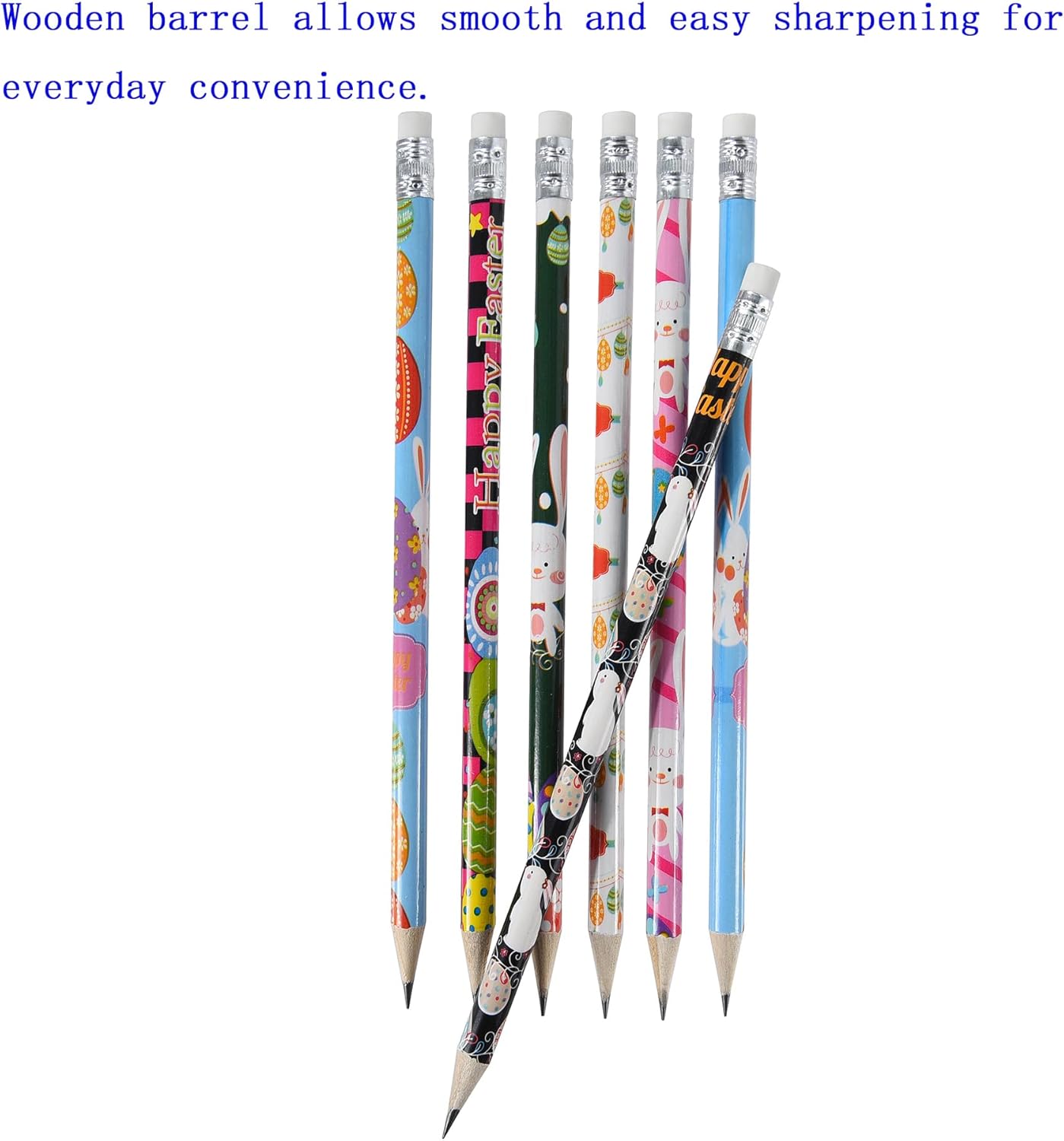72PCS Corlorful Wooden cased Pencils for Kids with Erasers, Wood Wedding Golf for School,Drawing,Gift (72PCS) (Fruit, 72)