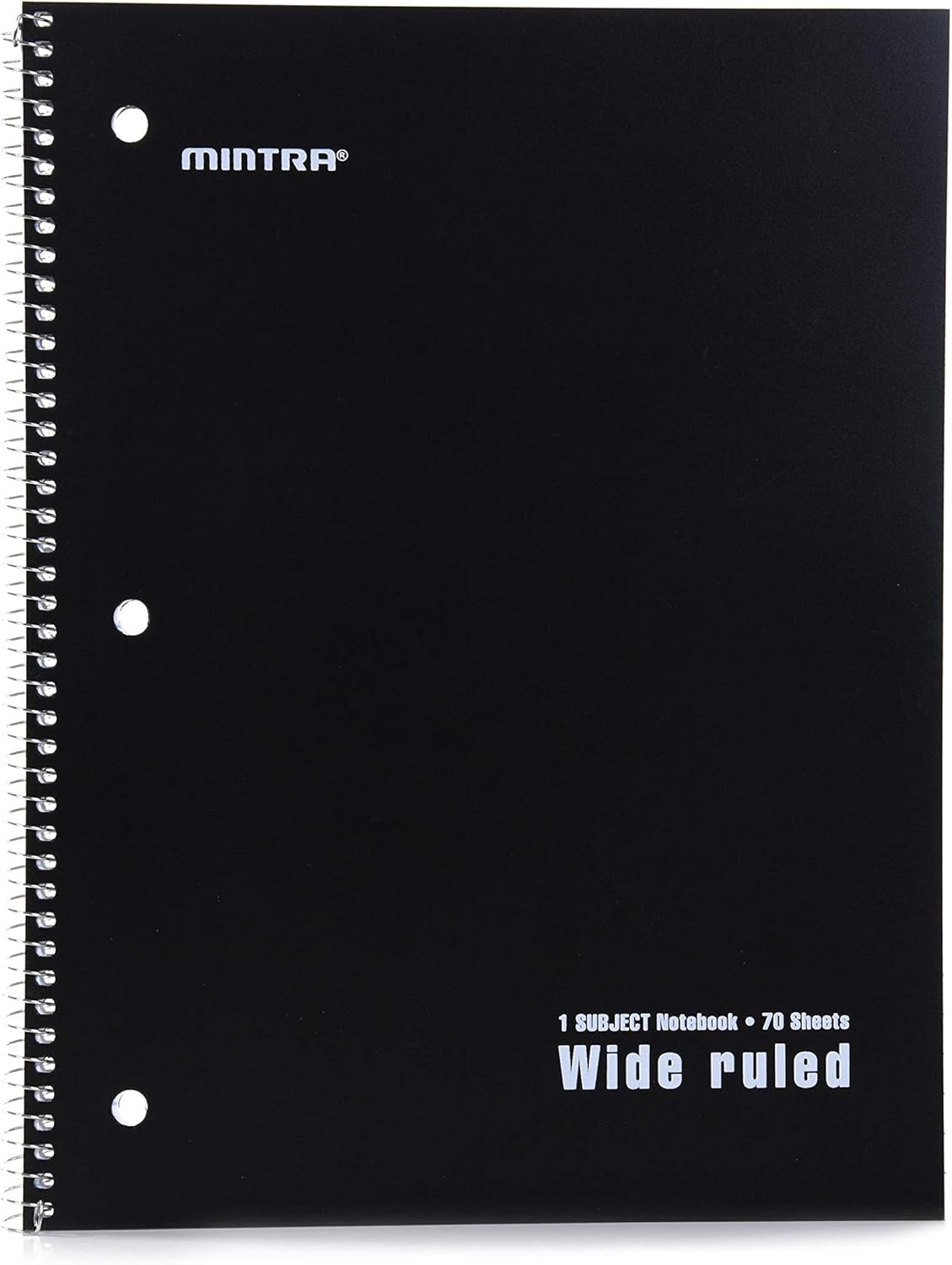 Mintra Office Spiral Notebooks, Wirebound, Journals for School, Work, Business, Aesthetic Stationery, Writing Pads, Teacher & Student Supplies (6, Pastel, College)