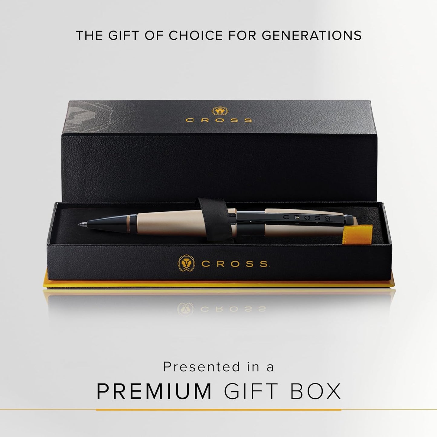 Cross Edge Matte Black Lacquer Gel Rollerball Pen