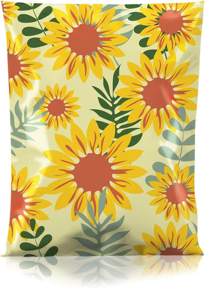 Metronic Cute Poly Mailers 10x13" 50pc Small Shipping Bags, Strong Adhesive Mailers Poly Bags for Business, Waterproof Mailing Envelopes for Packing Shipping Clothes Gifts, Gradient BluePink