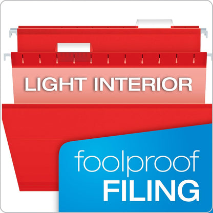 Pendaflex Hanging File Folders, Legal Size, Aqua (PFX415315AQU)