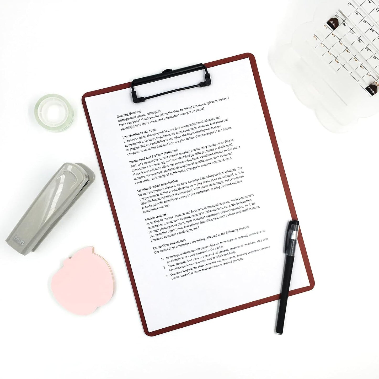 Clipboards 4 Pack Plastic Clipboards Letter Size, Durable Clipboard with Low Profile Metal Clip for Classroom Office Teachers Students Nurses