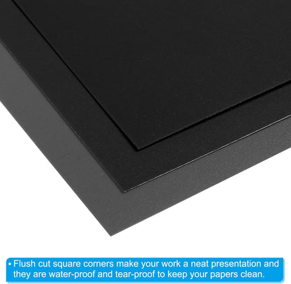 PATIKIL 20 Mil Clear PVC Binding Covers, 10 Pcs Front View Protector Un-Punched A4 Letter Size for Presentation, Report, Paper, Business Office Supply Document, Blue