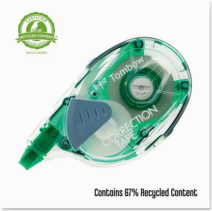 Tombow 68666 MONO Correction Tape Refill, 1/6-Inch x 472-Inch