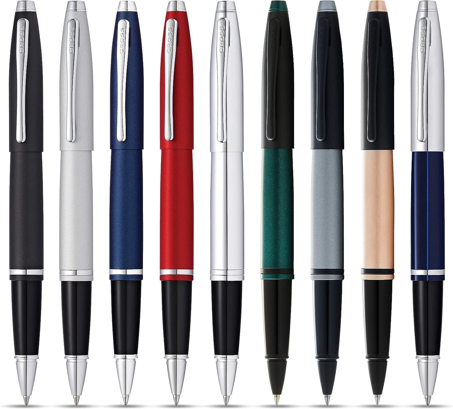 Cross AT0115-18 Calais Matte Metallic Rollerball Pen, Midnight Blue