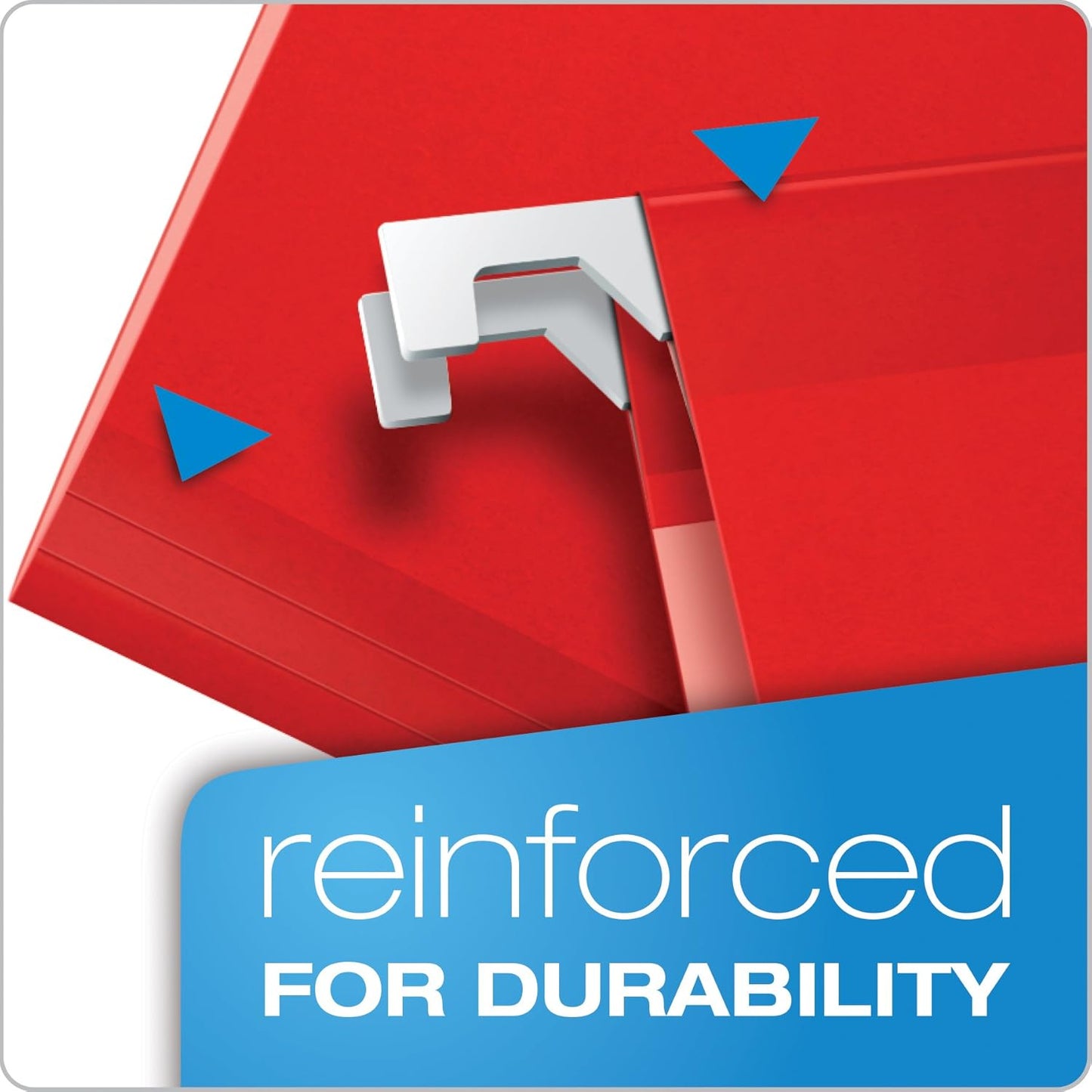 Pendaflex Hanging File Folders, Legal Size, Aqua (PFX415315AQU)