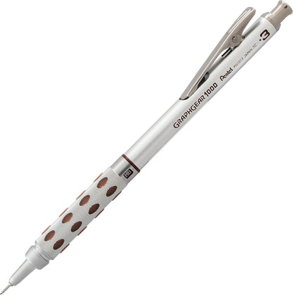 Pentel GraphGear 1000 Mechanical Pencil, (0.5mm) Point Size, Black Barrel, 1 Each (PG1015A)