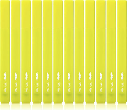 Mr. Pen- Yellow Aesthetic Bible Highlighters No Bleed Through Bulk, 20 pcs, Chisel Tip, Cute Highlighter for Journaling Supplies and School Accessories, Bible Highlighters and Pens No Bleed