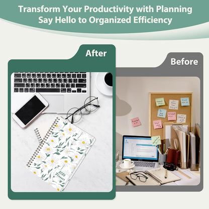 Planner 2026-2027, Weekly and Monthly Academic Year Calendar Planner, July 2026 - June 2027, Daily Agenda Book for Office School Supplies, A5(6.3'' x 8.5'')