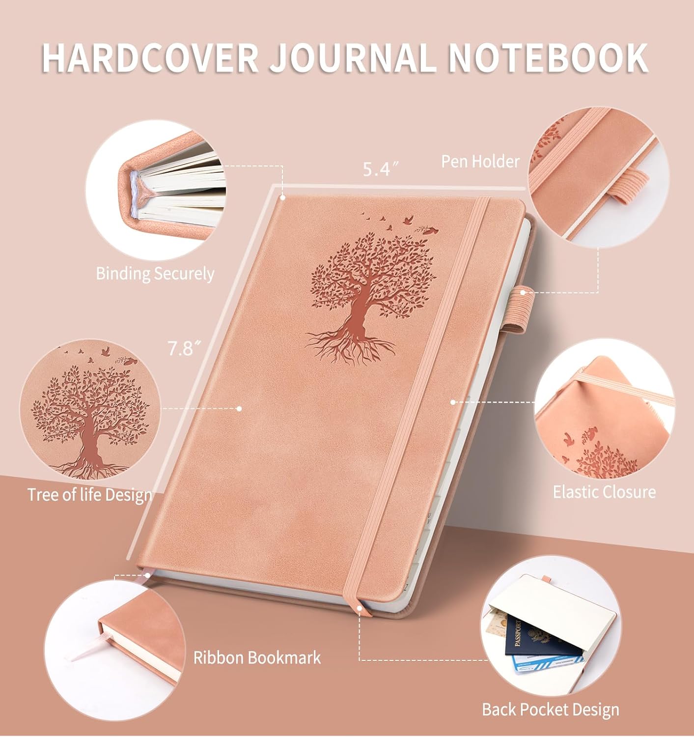 Password Book with Alphabetical Tabs, 4.5"x5.9"Small Pocket Password Keeper Book, 160 Pages/100GSM Hardcover Notebook, Password Organizer for Internet Website Address Login