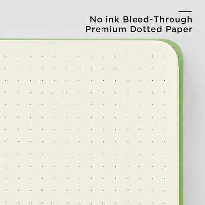 &And Per Se Lined Journal Notebook, 160 Pages, A5 5.7 x 8 inches College Ruled Thick Paper Notebook Journals for Writing, Hardcover Notebooks for Women Men Office School (1 Pack, Green) - Colors B