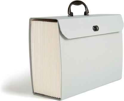 U Brands Fashion Expanding File Folder, Legal Size, 19 Pocket