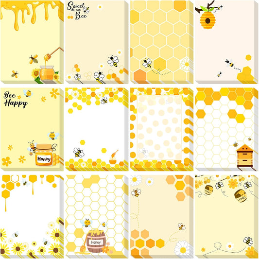 Chiisong 12 Pieces Cats Sticky Notes Cute Cat Gift Self Stick Notepads 3x4 Inch Kawaii Memo Notes for Animal Lover Cartoon Animal to Do List for Office Home Supplies Roommates Gift