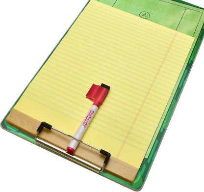 GoSports Premium Dry Erase Coaches Clipboards – Basketball, Baseball, Football, Soccer, Hockey, Volleyball, Lacrosse