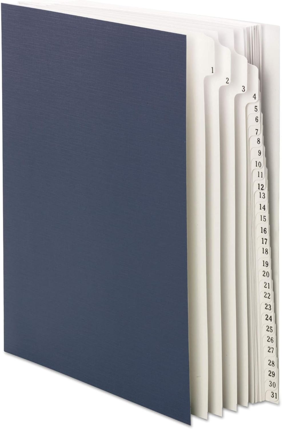 Smead Expandable Office Desk File Sorter, Office Supplies, Alphabetic (A-Z) Desk Organizer, 20 Indexing Dividers, Laminated Tabs, Letter Size, Dark Blue, Office Desk Accessories (89282)