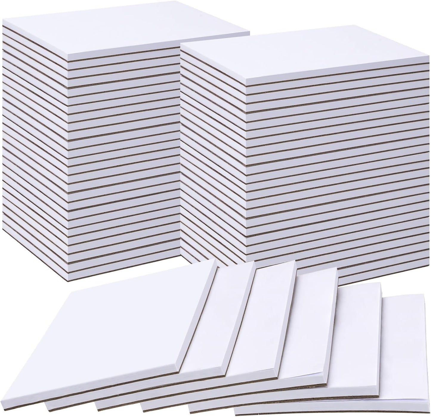 Note Pads 4x6, 36 Pack Small NotePads, Server Pads, Scratch Pads 4x6, Memo Pads White Paper, 50 Sheets per Blank Note Pads 4 x 6, Mini Writing Pads Pocket Notepads for Office School Home Supplies