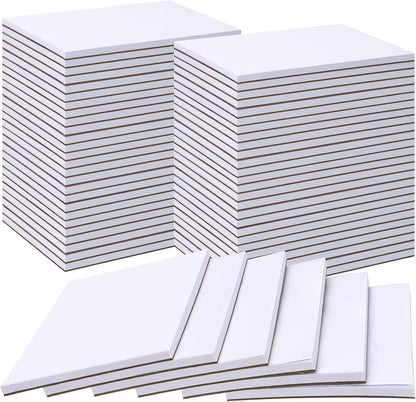 Note Pads 4x6, 36 Pack Small NotePads, Server Pads, Scratch Pads 4x6, Memo Pads White Paper, 50 Sheets per Blank Note Pads 4 x 6, Mini Writing Pads Pocket Notepads for Office School Home Supplies