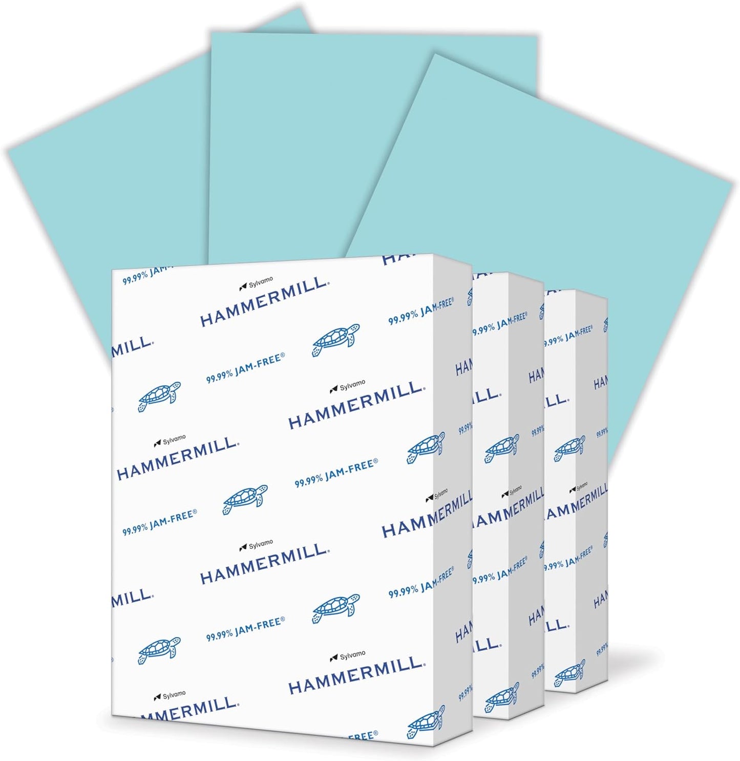 Hammermill Colored Paper, 20lb Pink Printer Paper, 8-1/2 x 11- 1 Ream (500 Sheets) - Made in the USA, Pastel Paper, 103382R