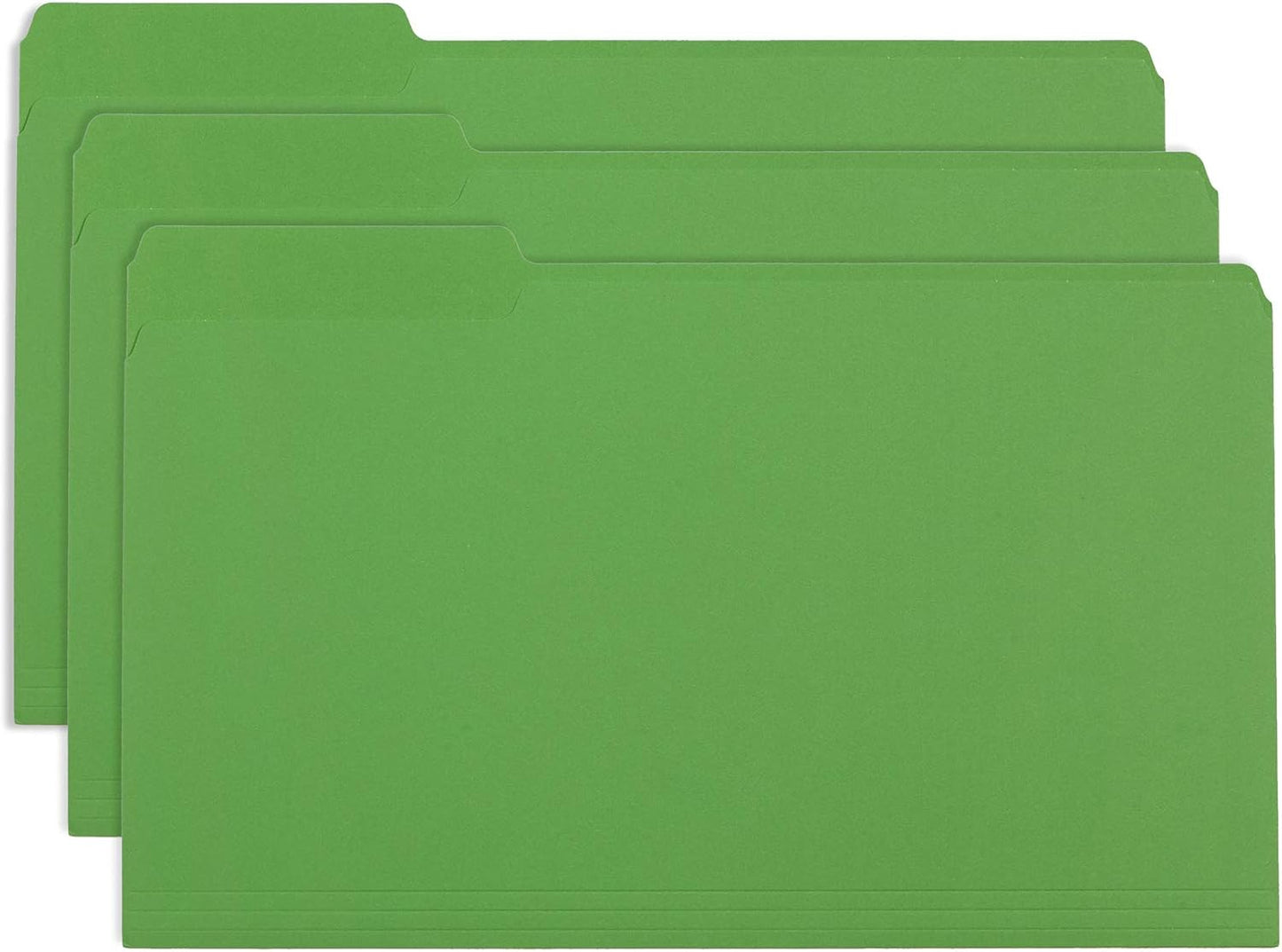 Blue Summit Supplies Blue Legal File Folders, Legal Size, 1/3 Cut Tab, Great for Organizing and Easy File Storage, File Folders 100 Count